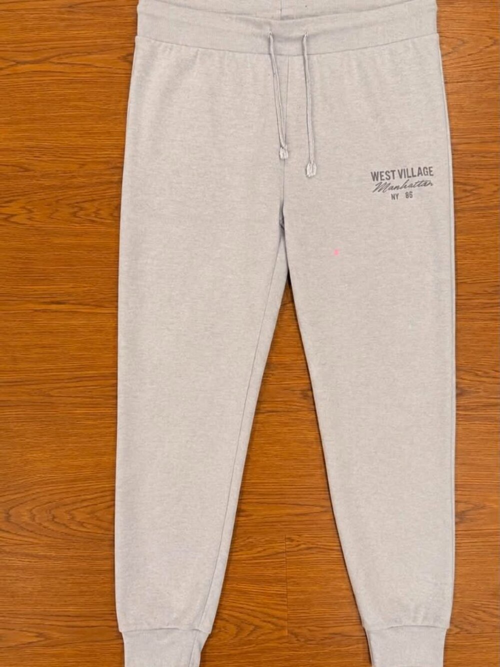 Graphic Jogger Sweatpants Grey Size M #047